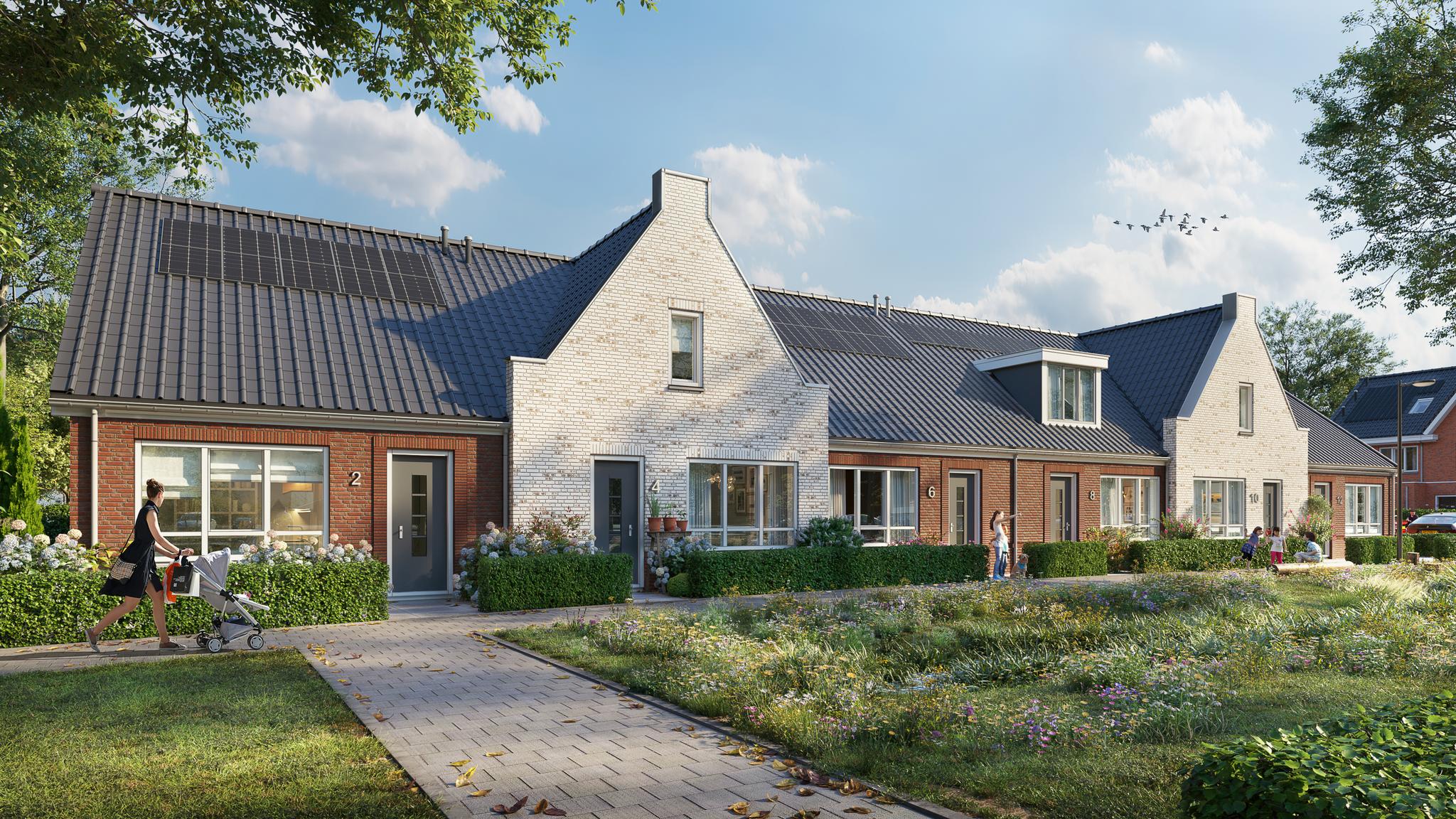 Tussenwoningen levensloopbestendig, Tussenwoning Eengezinswoning