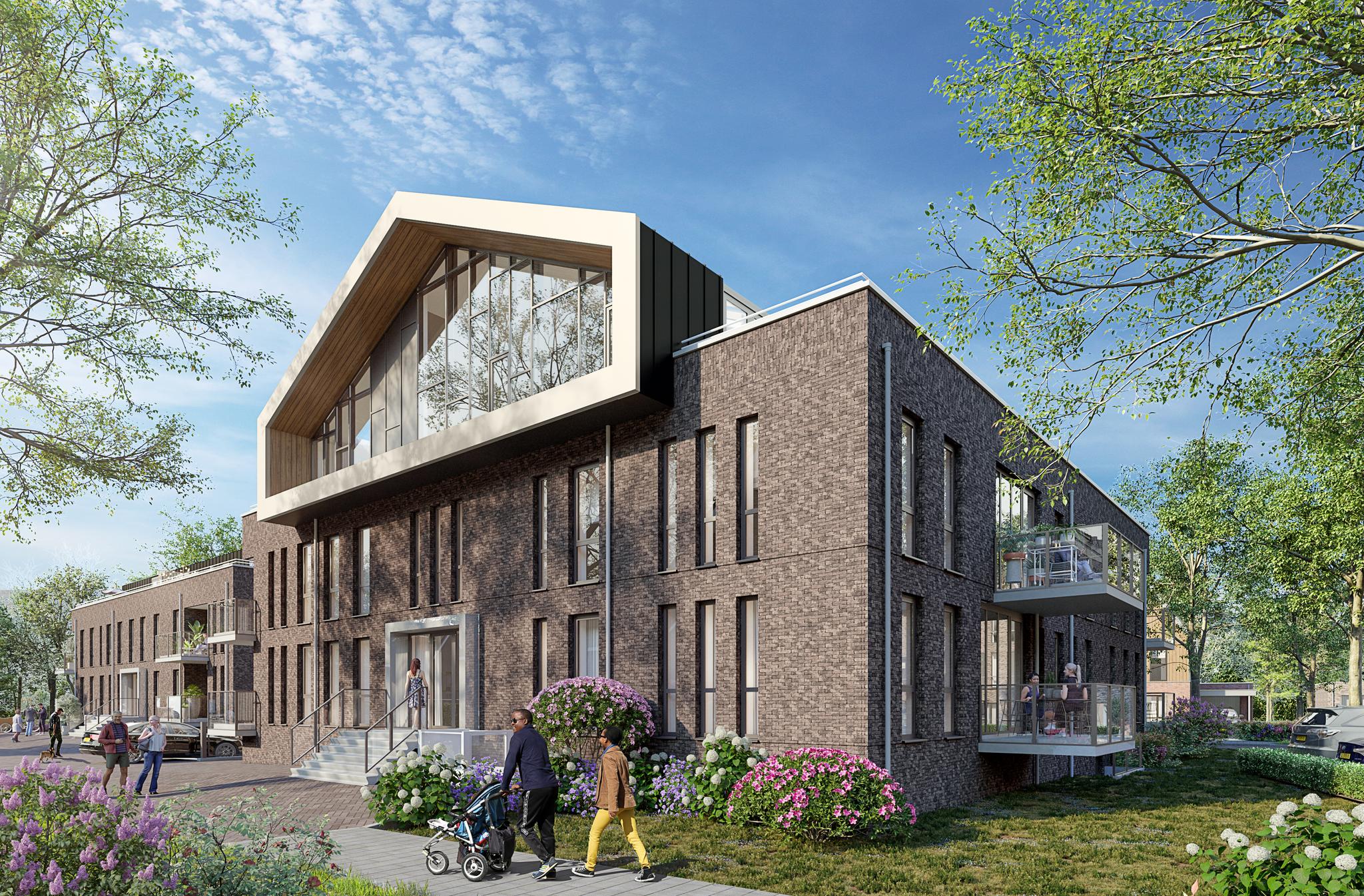 Appartementen begane grond blok 6