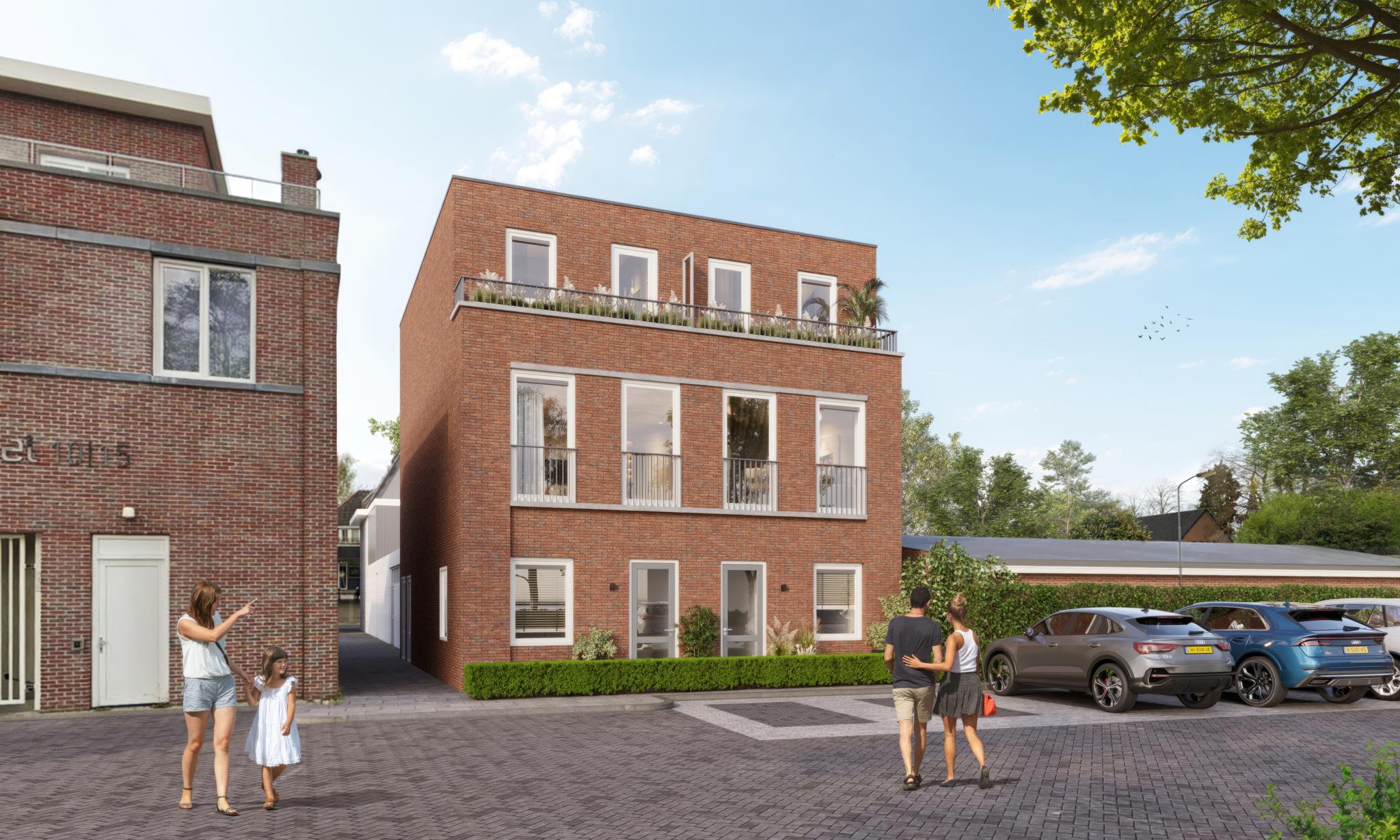 Tweekapper (links), Twee onder een kapwoning Eengezinswoning