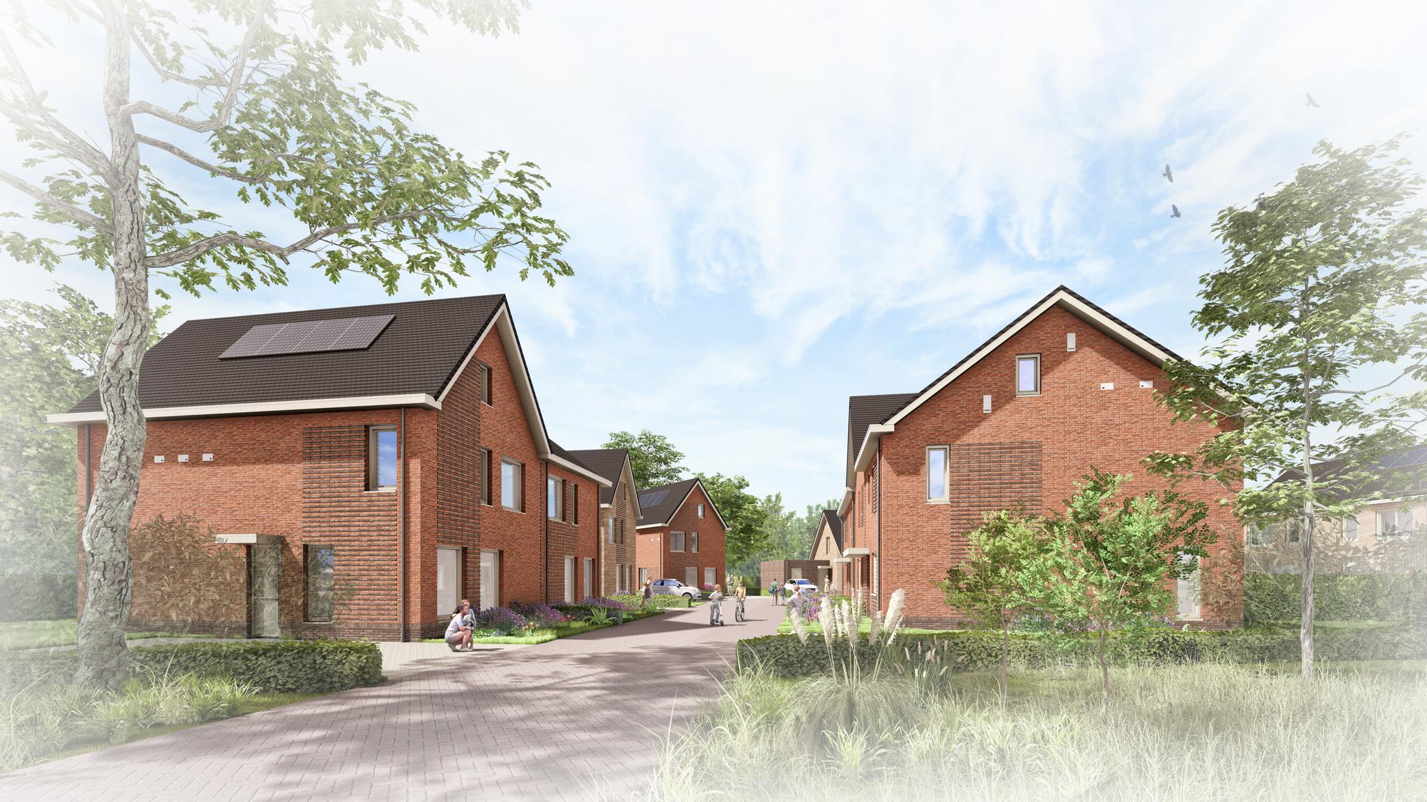 Twee-onder-één-kapwoning, Twee onder een kapwoning Eengezinswoning