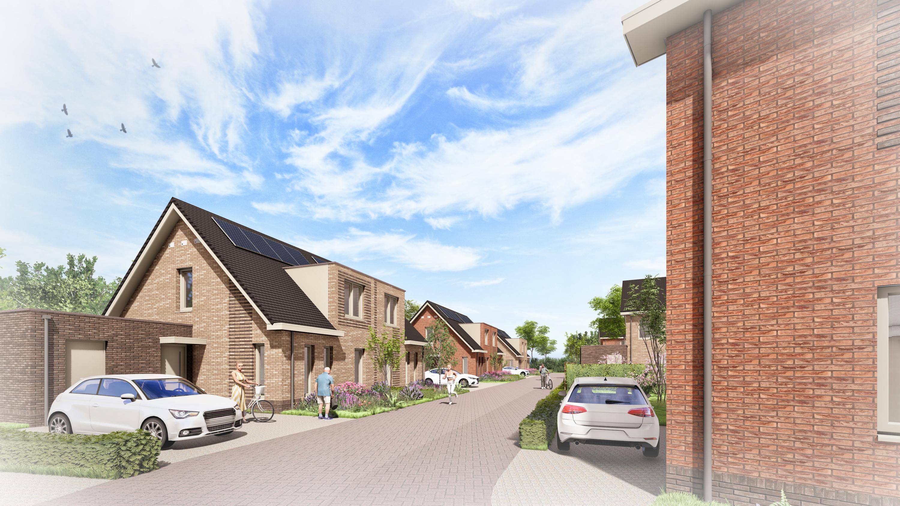 Levensloopbestendig, Twee onder een kapwoning Bungalow